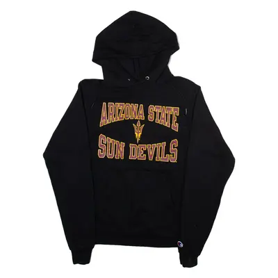 CHAMPION Arizona State Sun Devils Mens Black Hoodie USA XS