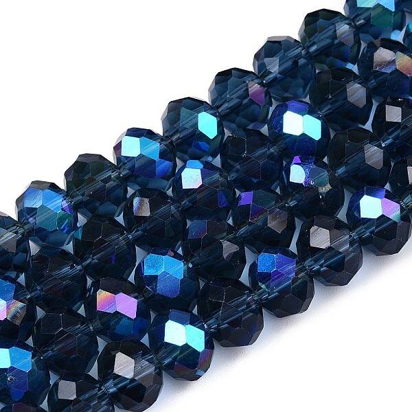 Electroplate Glass Beads Strands