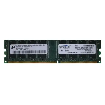 MT16VDDT12864AG-40BC1 Micron 1GB DDR-400MHz UDIMM 2Rx8 CL3 Memory