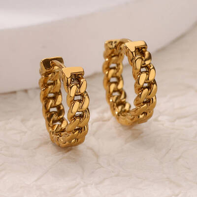 304 Stainless Steel Hoop Earrings
