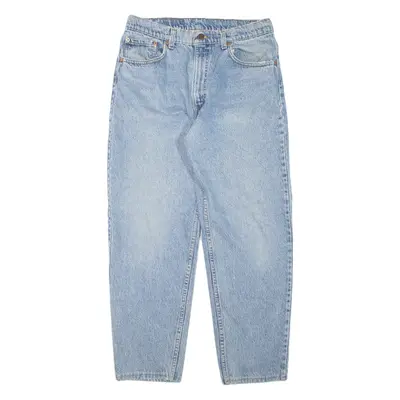 LEVI'S Made In USA Mens Jeans Blue Tapered 90s Stone Wash W31 L29