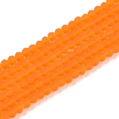 Transparent Glass Beads Strands