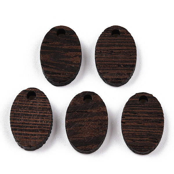 Natural Wenge Wood Pendants
