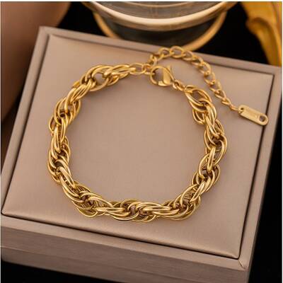 304 Stainless Steel Rope Chain Bracelets