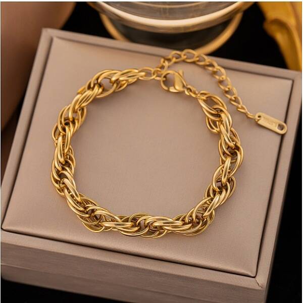 304 Stainless Steel Rope Chain Bracelets
