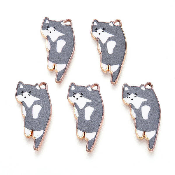 Alloy Enamel Pendants