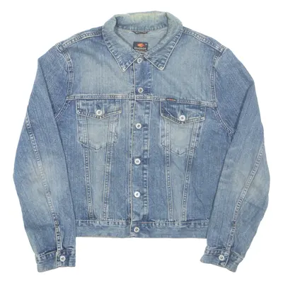 ENERGIE Womens Denim Jacket Blue XL