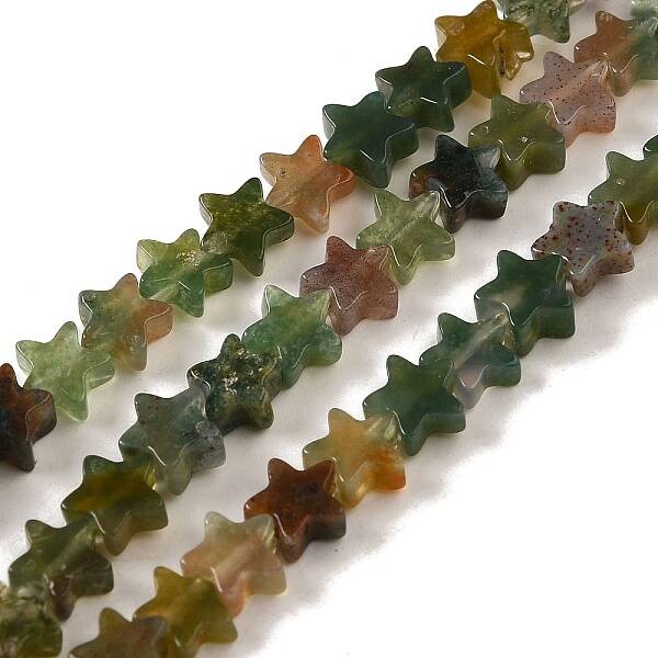 Natural Indian Agate Beads Strands