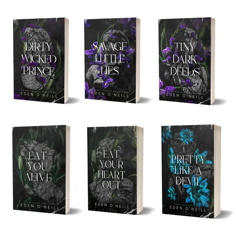 Court Legacy Book Bundle with Author Signature and Family Tree Print - Available in three styles - softcover or hardcover!