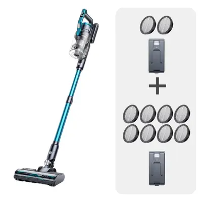 Vacuum Bundle:Buture VC60 Vacuum + 2 Batteries + 10 HEPA Filters