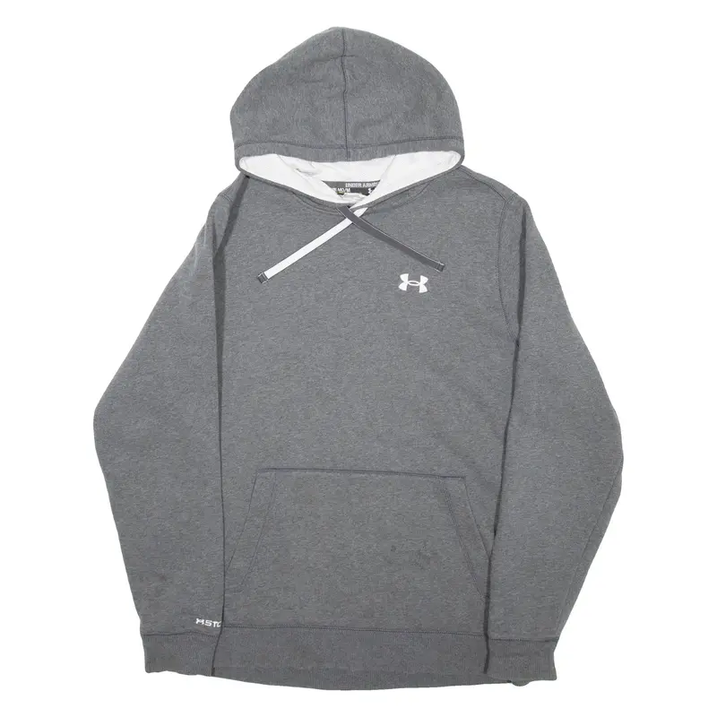 UNDER ARMOUR Mens Grey Hoodie M