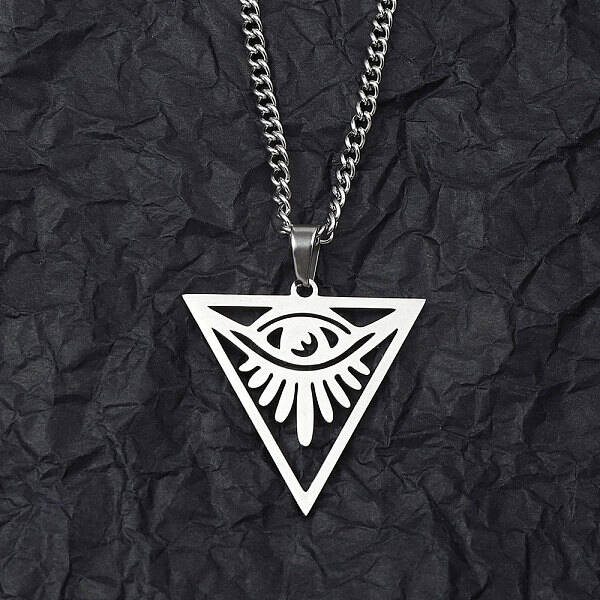 Non-Tarnish 201 Stainless Steel Pendant Necklaces for Man