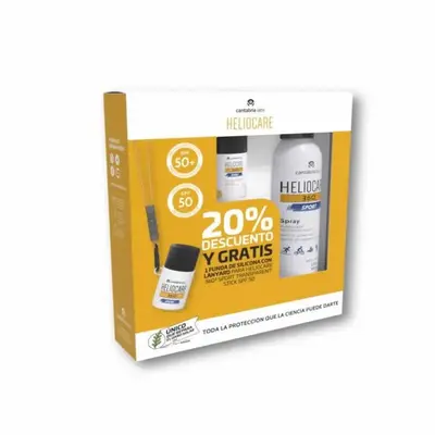 Heliocare 360º Sport Crema Solare SPF 50+ Set 3 Pezzi
