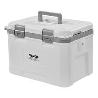 VEVOR Portable Cooler, 21 QT Hard Cooler with Ice Retention, Heavy-Duty Handles and Strap, Lightweight Rigid Material Insulat...