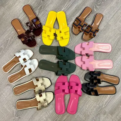 OGLUXE Slides. Women summer slippers
