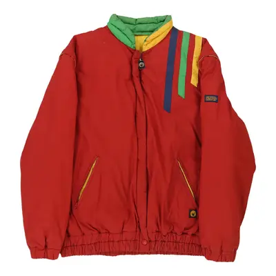 1980s Ciesse Jacket - Large Red Polyester
