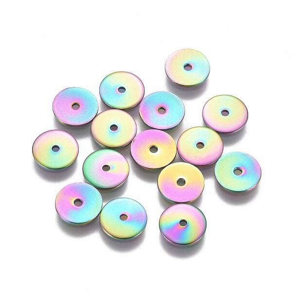 Ion Plating(IP) 304 Stainless Steel Spacer Beads