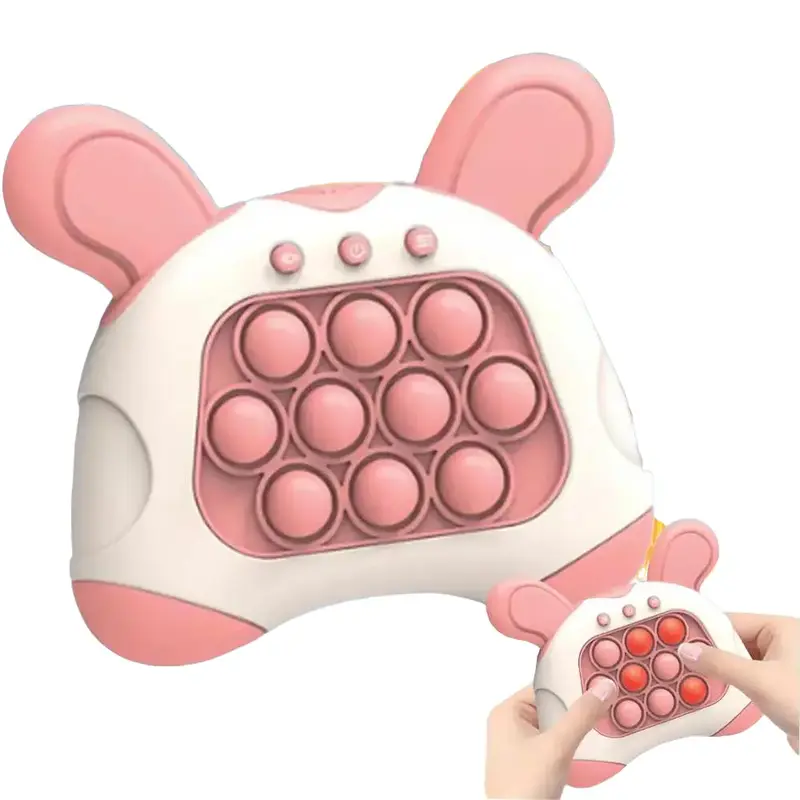 Pop Game Fidget Toys, Quick Fast Push & Bubble Stress Pop Light Up Game, for Family Quick Push Puzzle Game