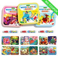 Happygo Water Coloring and Doodle Books for Kids, Paint with Water Activity Books, Travel Toys for Kids Watercolor Painting A...