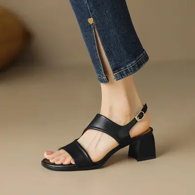 CHIKO Latisha Open Toe Block Heels Heeled Sandals