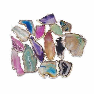 Natural Agate Pendants