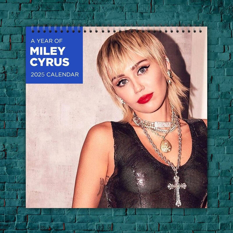 Miley Cyrus 2025 Calendar