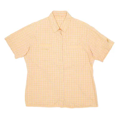MAMMUT Womens Shirt Orange Check M