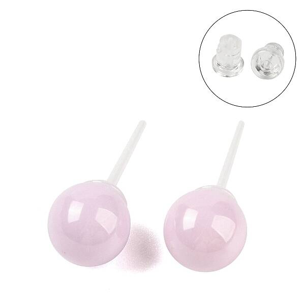 Hypoallergenic Bioceramics Zirconia Ceramic Stud Earrings