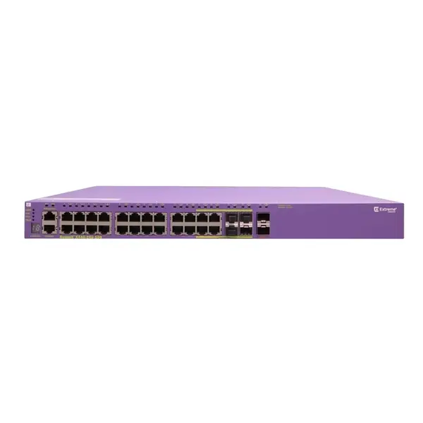 16508 Extreme Networks Summit X440-24P-10G 24 x RJ-45 Ports PoE+ 1000Base-T 4 x SFP Ports 2 x SFP+ Ports Gigabit Ethernet Net...