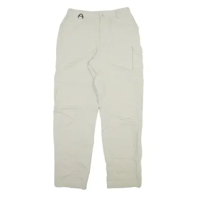COLUMBIA Detachable Legs Mens Trousers Grey Relaxed Straight W26 L30