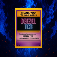 DEEZEL TCG Thank You Card