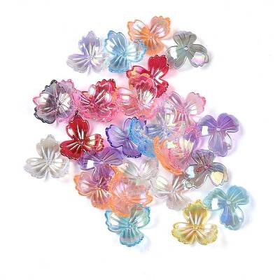 UV Plating Acrylic Beads Cap