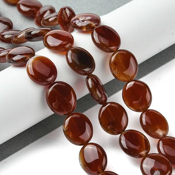 Natural Carnelian(Dyed & Heated) Beads Strands