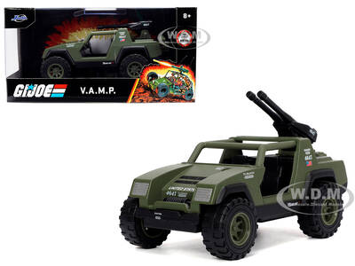 V.A.M.P. Olive Green G.I. Joe Hollywood Rides Series 1/32 Diecast Model Car by Jada