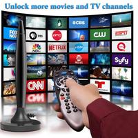 TV Antenna for Smart Tv Indoor,Digital ATSC 3.0 TV Antenna Long Range 360° Receptions,Strong Magnetic Base Easy Installation...