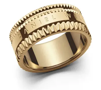 Daniel wellington Unmissable Elevation Gold Plated Ring DW0040026 - Circumference: 68 mm