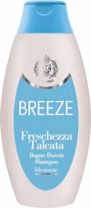 Breeze Breeze Talc Freshness - Moisturizing Bath Shower Shampoo 400 ml