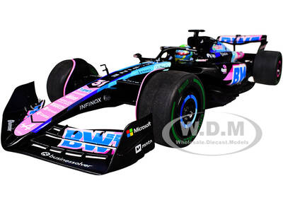 Alpine A524 #31 Esteban Ocon BWT 2nd Place Formula One F1 Sao Paulo GP (2024) Competition Series 1/18 Diecast Model Car...