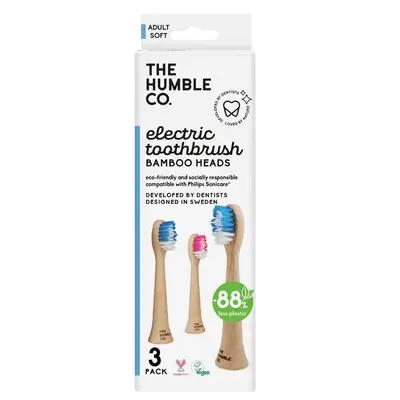 Electric Bamboo Replaceable Head - 3 pack