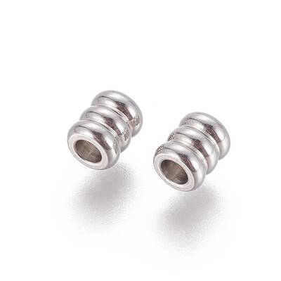 Tarnish Resistant 202 Stainless Steel Beads