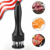 Stainless Steel Meat Tenderizer Needle 21 Pin Steak BBQ Kitchen Cooking Tool