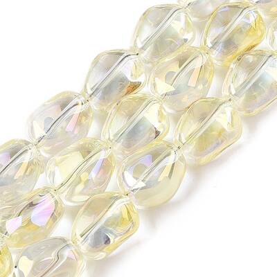 Electroplate Glass Beads Strands
