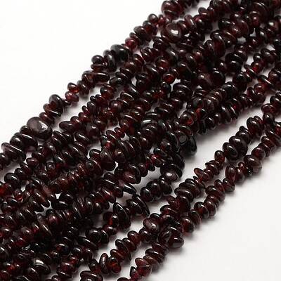 Natural Garnet Beads Strands