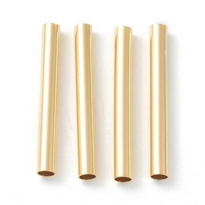 Brass Tube Beads