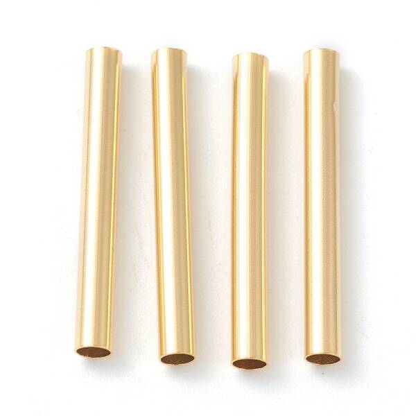 Brass Tube Beads