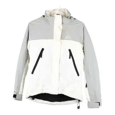 Kappa Jacket - XS White Nylon