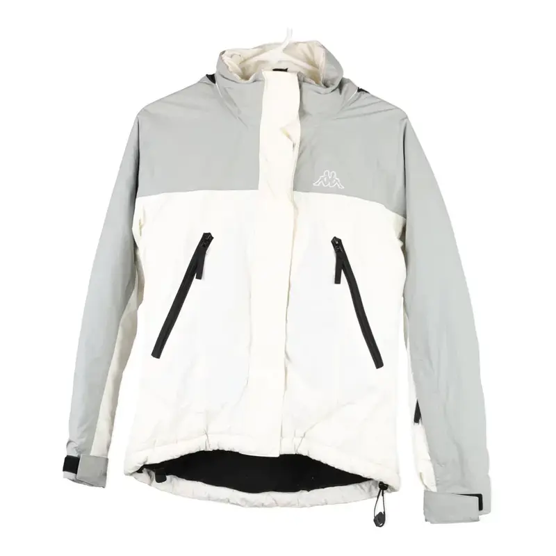 Kappa Jacket - XS White Nylon