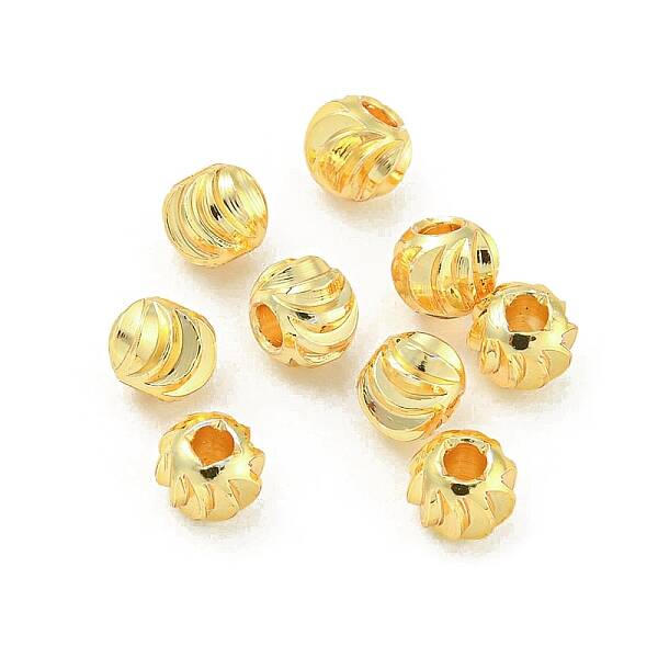 Rack Plated Brass Beads