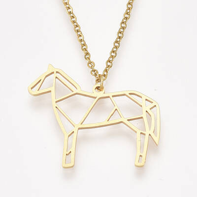 201 Stainless Steel Pendant Necklaces