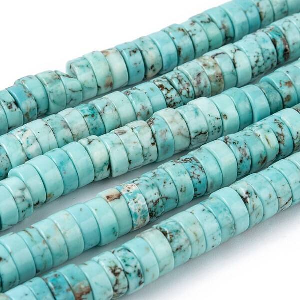 Natural Howlite Beads Strands